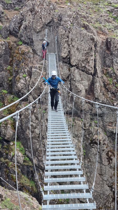 Fálkaklettur Via Ferrata close to Reykjavik, photo 5 of 17