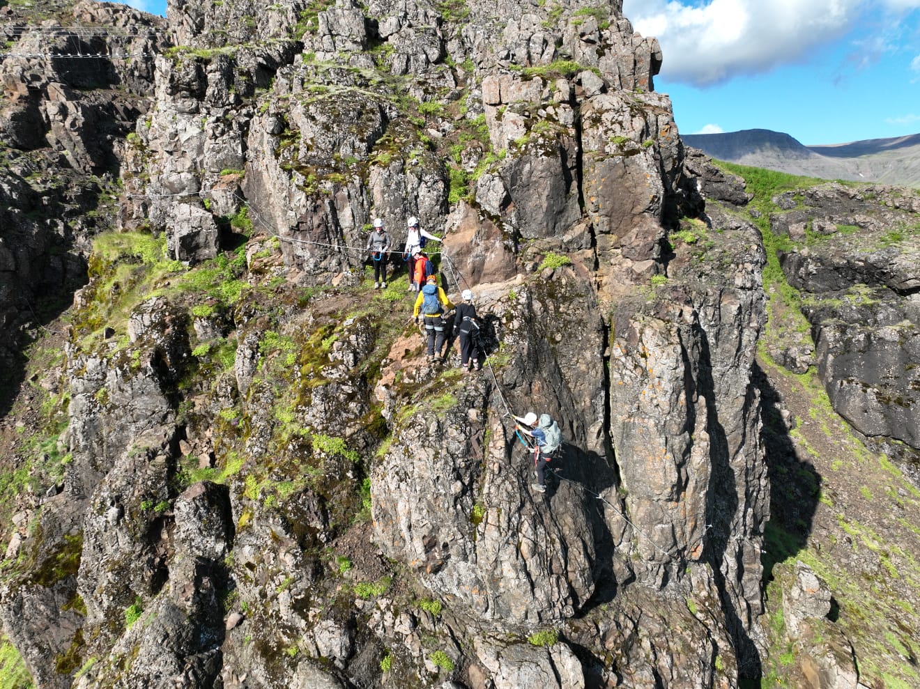 Fálkaklettur Via Ferrata close to Reykjavik, photo 9 of 17
