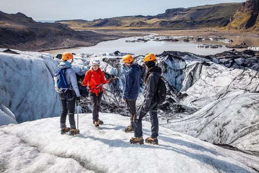 Private Combo Tour: South Coast with Guided Glacier Walk