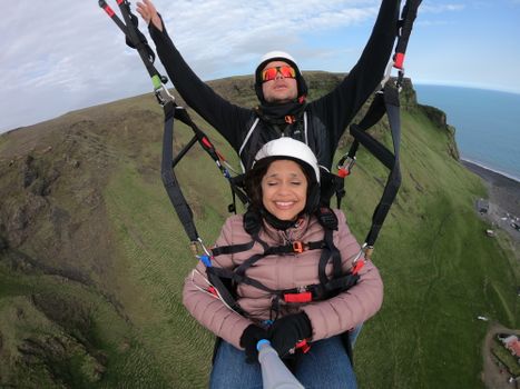 Paragliding tandem flight — photo 4