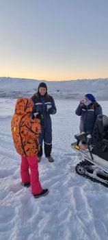 Snowmobile and slide Family tour — photo 6
