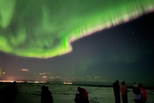Northern Lights Bus Tour with Chocolate & Surprise guided in Chinese冰岛雷市中文极光团 — photo 7