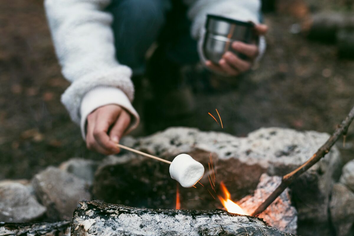 Aurora hunt with campfire, thermal suits & marshmallows — photo 11
