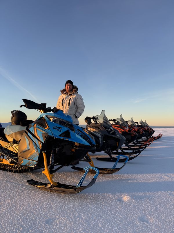 Snowmobile on Langjökull Glacier from Husafell (optional pick up from Reykjavik), photo 8 of 14