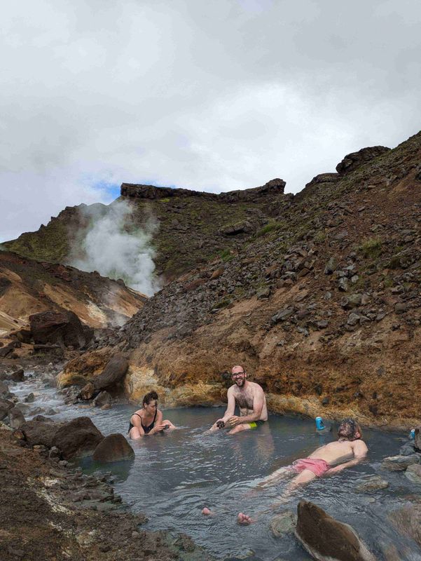 Private Day Trek to Hengill and the hidden Hot Spring: The Lost Treasure