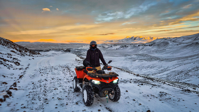 Hengill 90 minute ATV Tour with Transfer from Reykjavík