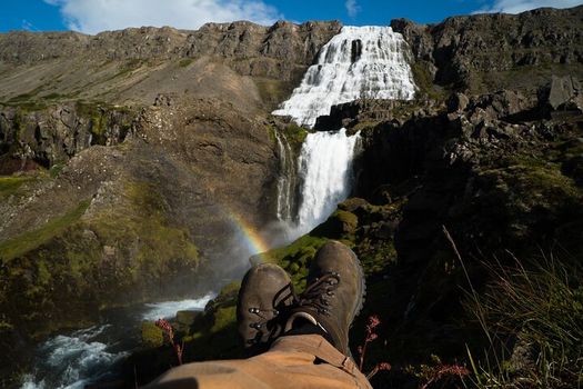 Sightseeing and water sports experience in Westfjords visiting Dynjandi waterfall — photo 29