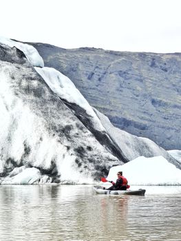 Glacier Kayak Adventure at Heinabergslón — photo 2
