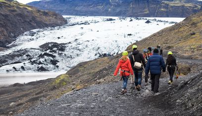 South Coast & Glacier Hike Minibus Tour