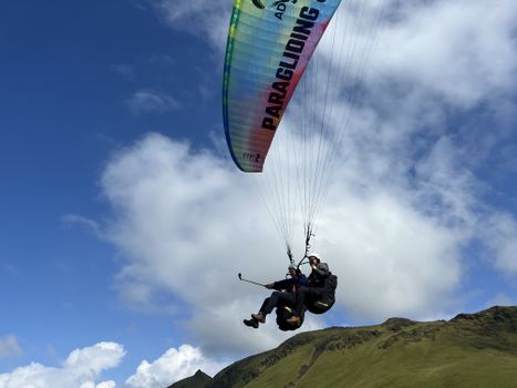 Paragliding tandem flight — photo 11