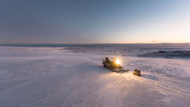 Snowmobile tour on Vatnajökull Glacier — photo 24