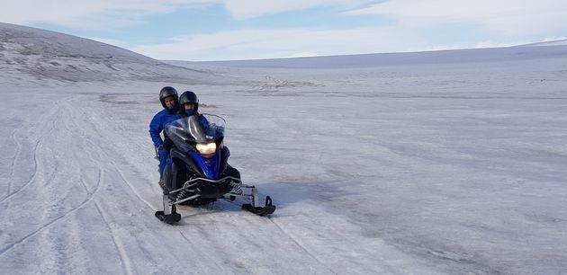 Snowmobile tour on Vatnajökull Glacier — photo 21