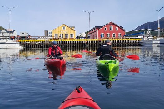 Guided kayak tour in Siglufjörður / Siglufjordur. — photo 2