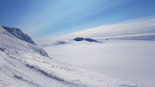 Rótarfjallshnúkur skiing