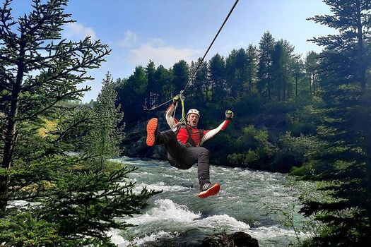Zipline Adventure Through Glerárgil River Canyon in Akureyri Town — photo 7