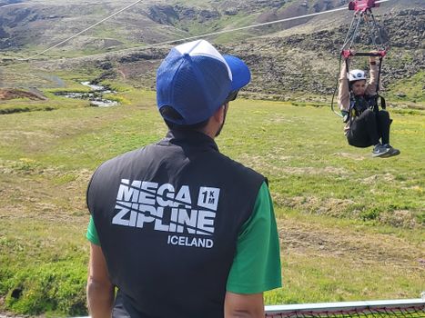 Mega Zipline - Superman Ride (Fast as a Falcon!) — photo 7