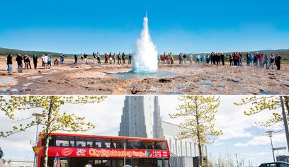The Golden Circle & Hop On - Hop Off Combo Deal