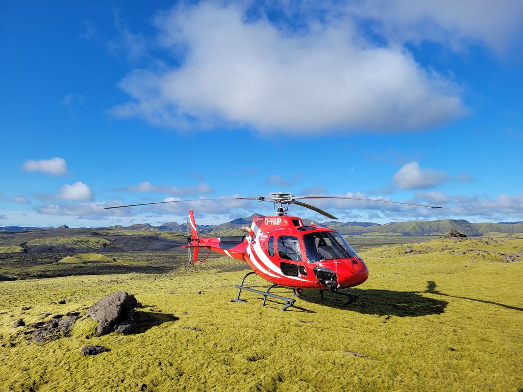 Laki Craters Helicopter Tour from Skaftafell
