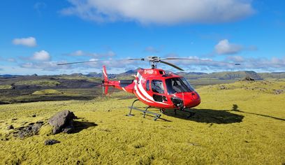 Laki Craters Helicopter Tour from Skaftafell