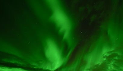 Magical Auroras - Northern lights in a minibus