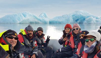 Fjallsárlón - Iceberg boat tour