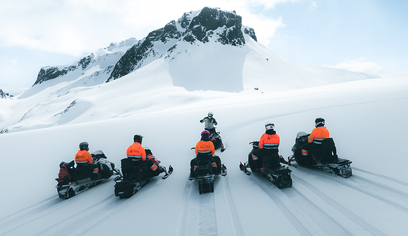 Glacier Snowmobiling from Reykjavík