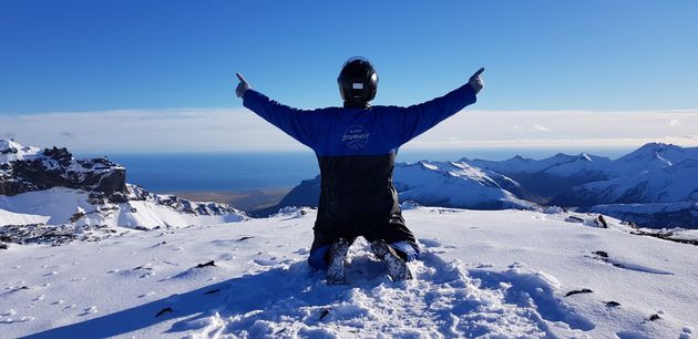 Snowmobile tour on Vatnajökull Glacier — photo 18