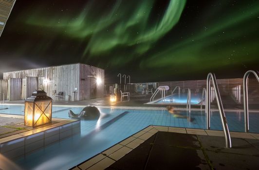 Northern Lights & Fontana Geothermal Baths
