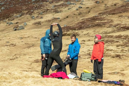 Sightseeing and water sports experience in Westfjords visiting Dynjandi waterfall — photo 15
