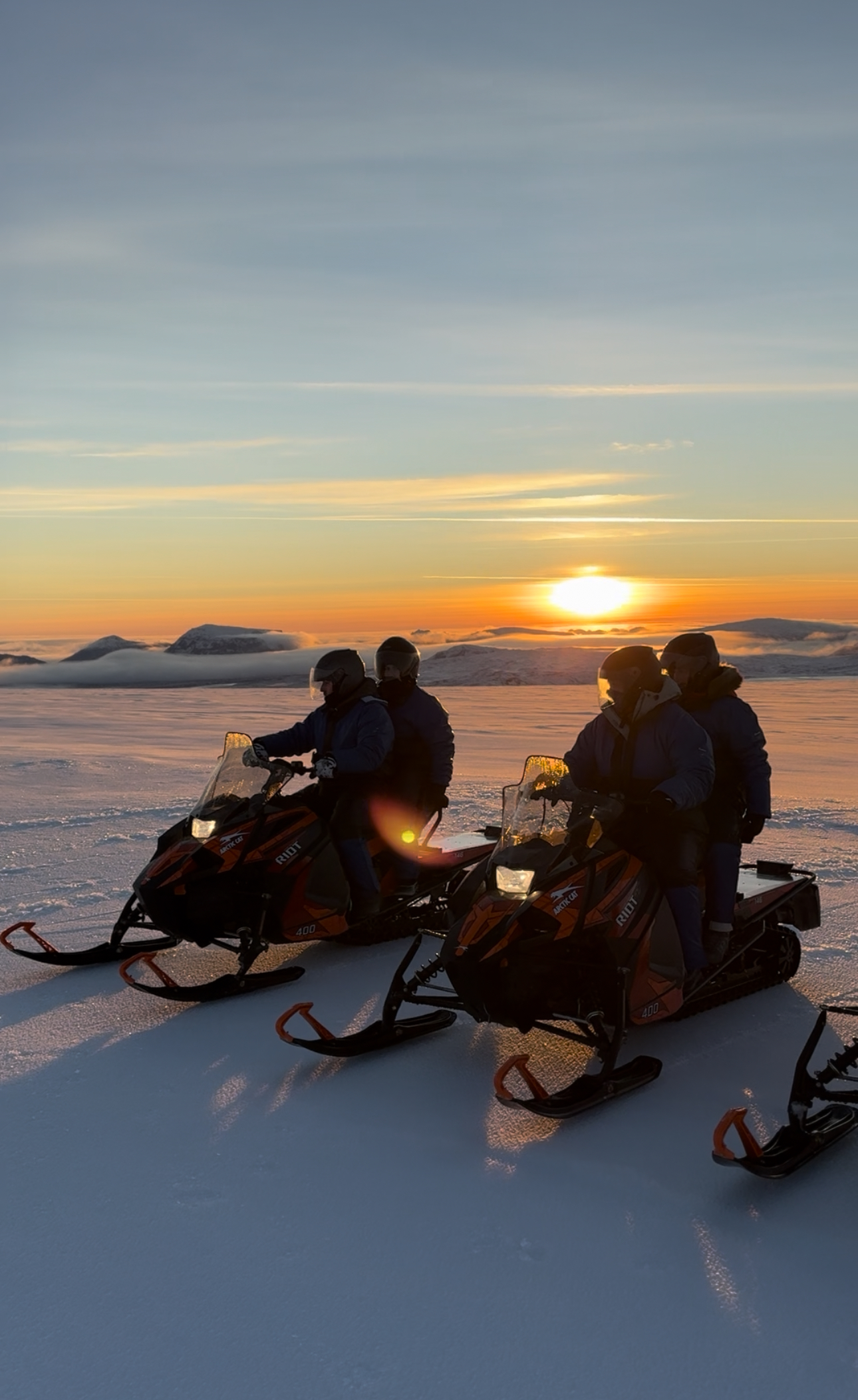 Snowmobile on Langjökull Glacier from Husafell (optional pick up from Reykjavik), photo 9 of 14