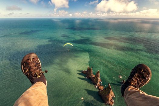 Paragliding tandem flight — photo 2