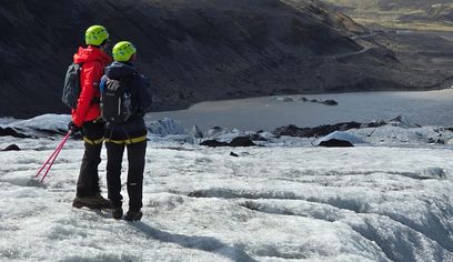 Glacier Hike and South Coast Private Tour