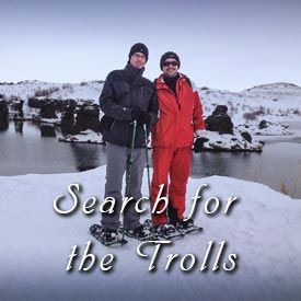 Snowshoeing in Krafla volcanic area — photo 2