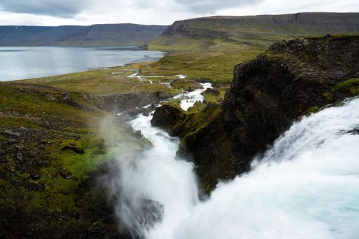 Sightseeing and water sports experience in Westfjords visiting Dynjandi waterfall — photo 22
