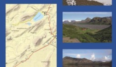 Hiking Map - Laugavegur, Landmannalaugur, Fimmvörðuháls, Thorsmork