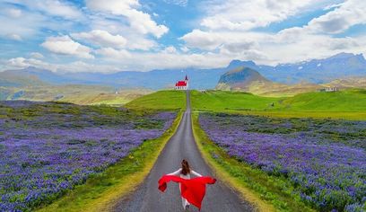 Snæfellsnes Peninsula and Stykkishólmur Day Tour guided in Chinese冰岛斯奈山中文一日团