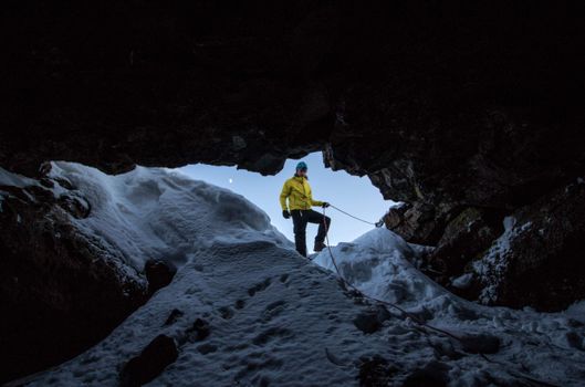 PRIVATE: Caving in Leidarendi - Lava Tunnel - Small Group — photo 4