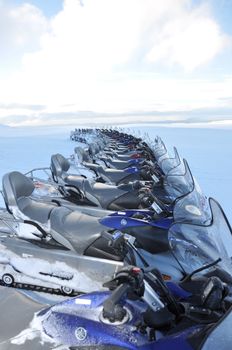 Meet us at Gullfoss - Snowmobile tour, available all year — photo 3