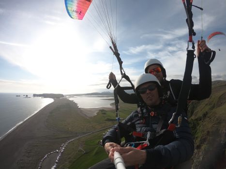 Paragliding tandem flight — photo 12