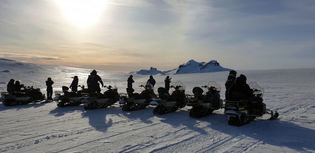 Meet us at Gullfoss - Snowmobile tour, available all year — photo 14