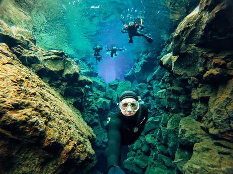 Private Silfra Snorkeling & Leidarendi Lava Tunnel - with underwater photos — photo 15