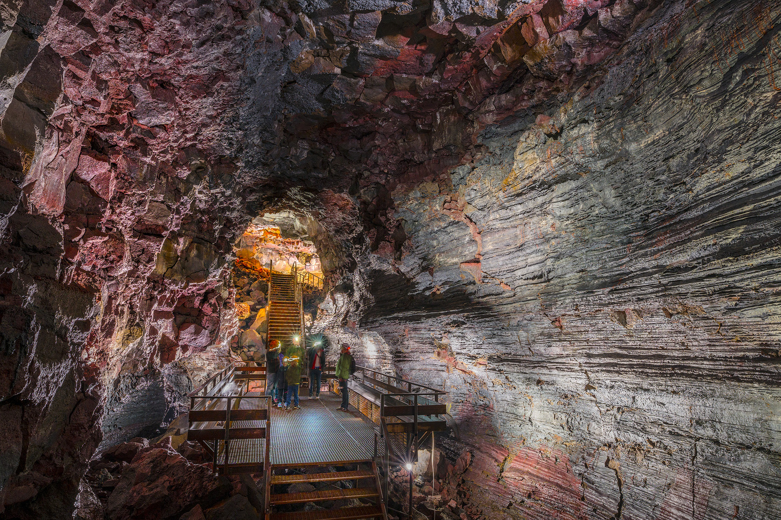 The Lava Tunnel with transfer from Reykjavik