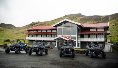 Buggy, Lava Tunnel and Burger