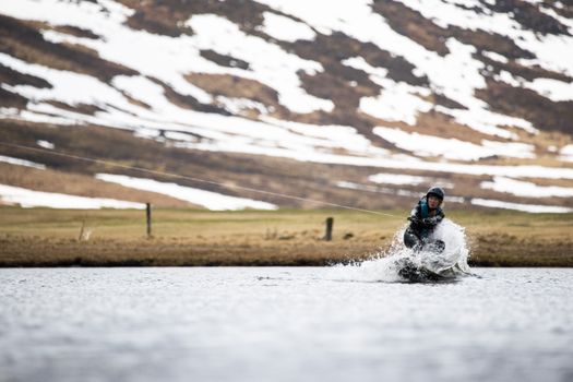 Sightseeing and water sports experience in Westfjords visiting Dynjandi waterfall — photo 10
