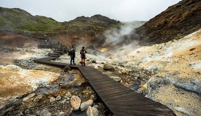 Volcano Circle Tour - Grindavík Town, Reykjanes Lava Fields and Hot Springs