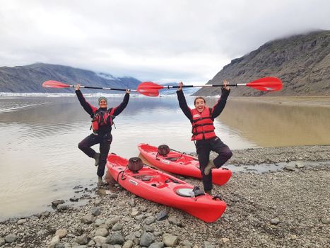 Glacier Kayak Adventure at Heinabergslón — photo 6