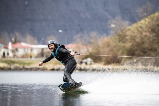 Private wakeboarding or waterskiing experience in Westfjords — photo 12