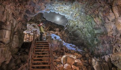 Evening Lava Tunnel Tour