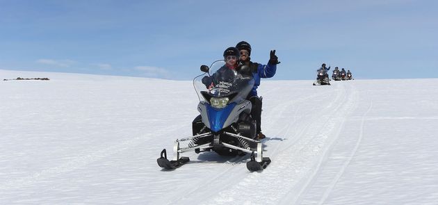 Golden Circle & Glacier Snowmobiling — photo 6
