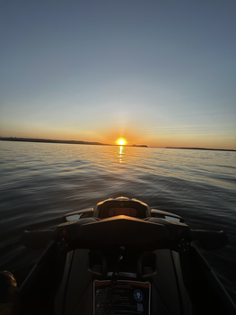 Sunset jet ski tour